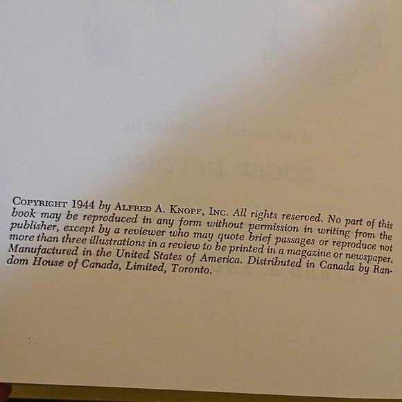 They put out to see the story of the map by Roger Duvoisin 1944 library binding - Picture 3 of 10